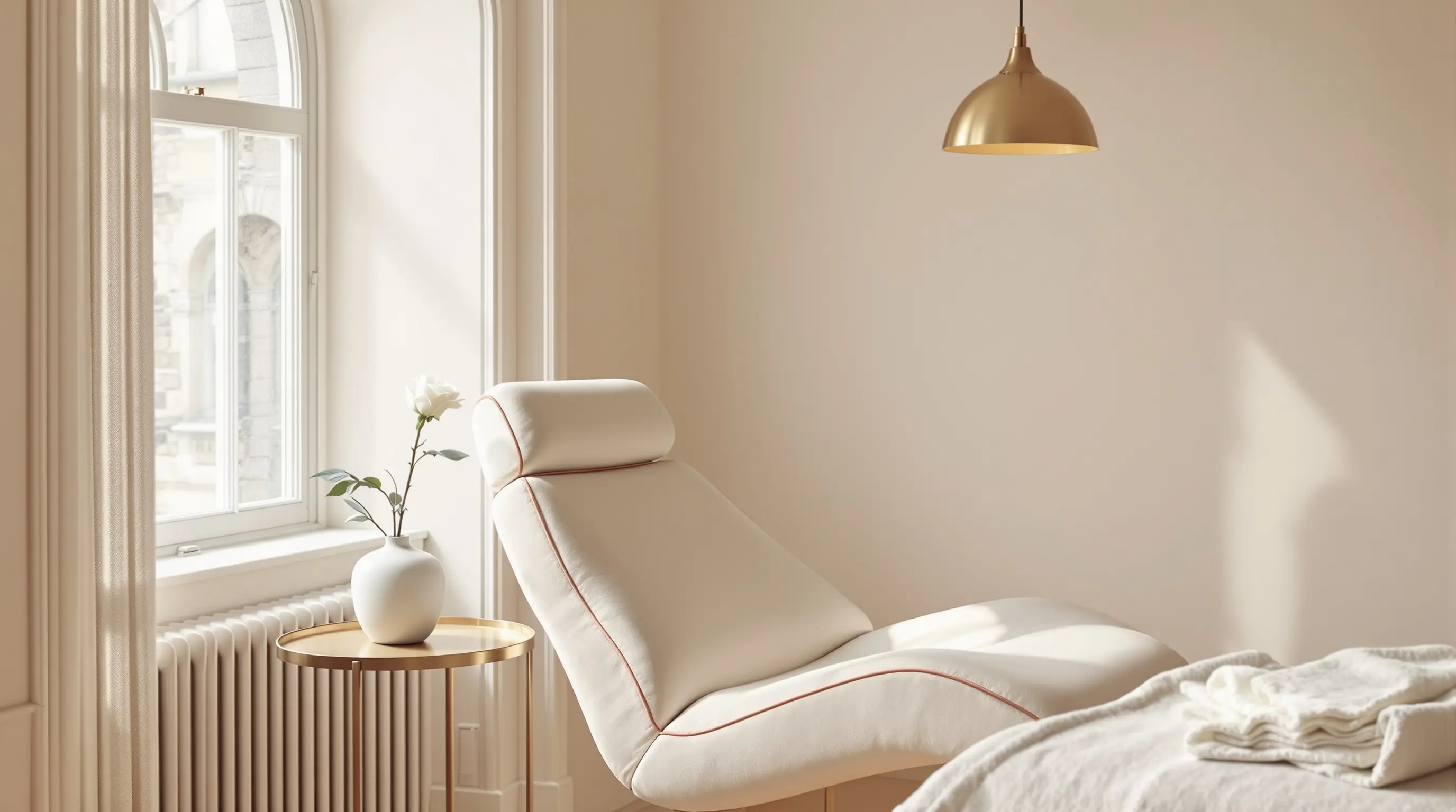 Linden Aesthetics, natural light treatment suite, unbranded